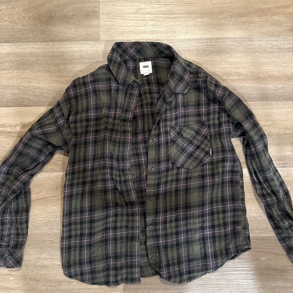 Vans Plaid Long Sleeve